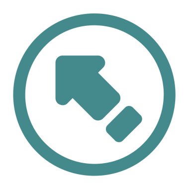 Projeniz için ok vektör simgesi