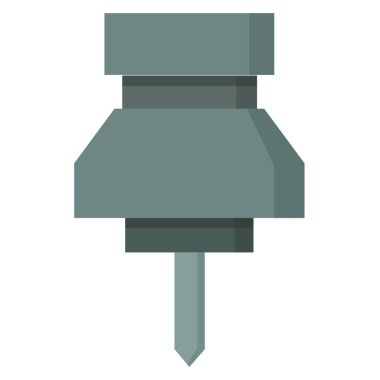 Pin simgesinin vektör illüstrasyonu