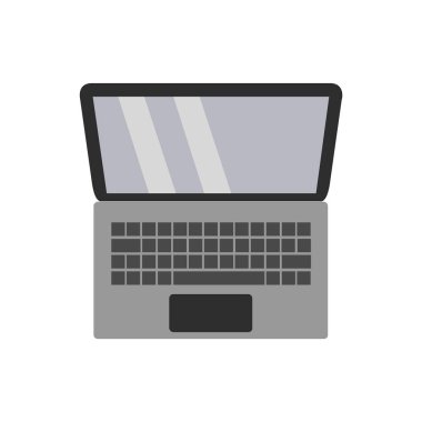 dizüstü simge vektör resimleme arkaplanı 