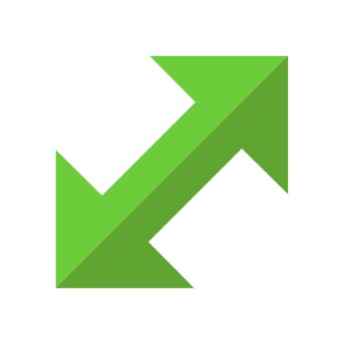 ok ağ simgesinin vektör ilülasyonu 