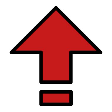 ok ağ simgesinin vektör ilülasyonu 