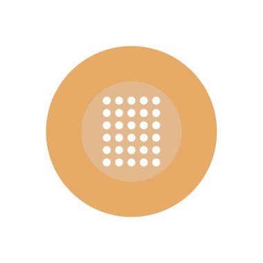 bandaj simgesi vektör illüstrasyonu 