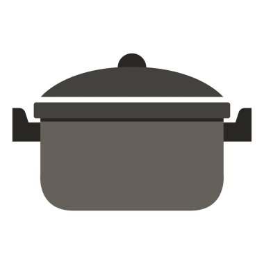 Pan simgesi, vektör illüstrasyonu basit tasarım