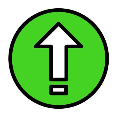 Ok simgesi. vektör illüstrasyonu 