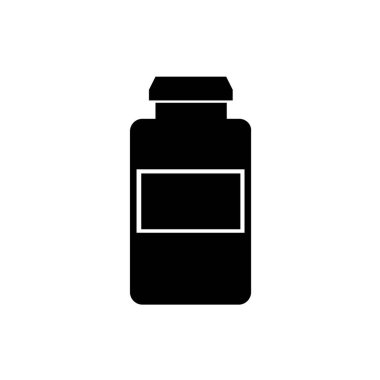 Kavanoz ikonu vektör illüstrasyonu