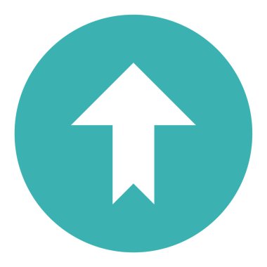 Ok simgesi. vektör illüstrasyonu 