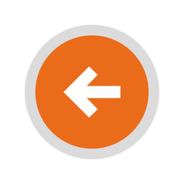 Ok simgesi. vektör illüstrasyonu 