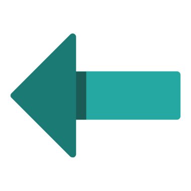 Ok simgesi. vektör illüstrasyonu 