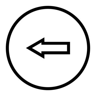 ok simgesi, vektör illüstrasyonu