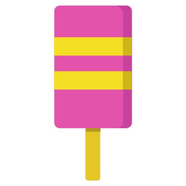 dondurma renkli vektör simgesi 