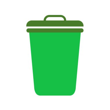 Çöp kutusu simgesi, çöp kutusu simgesi, çöp kutusu simgesi beyaz arkaplanda izole.