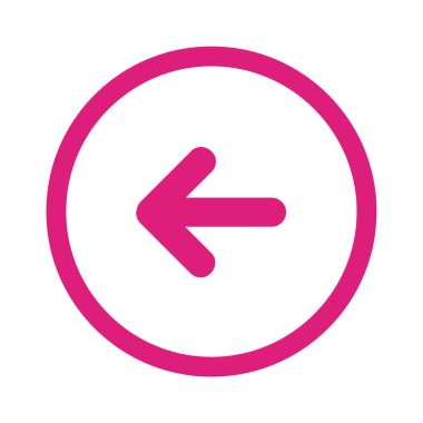 ok simgesi beyaz arkaplanda izole edildi