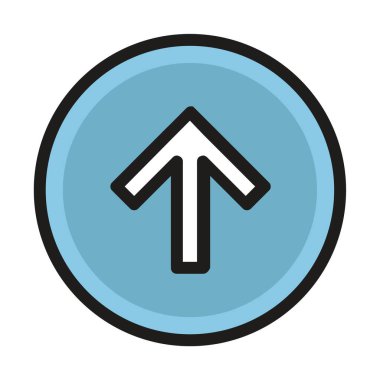 ok simgesi, vektör illüstrasyonu