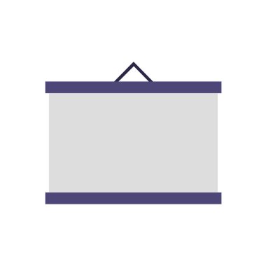 Blackboard simgesi beyaz arka plan üzerinde