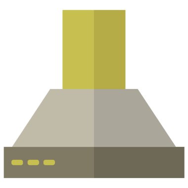 Çıkartma kaputu beyaz arkaplanda gösterilmiştir