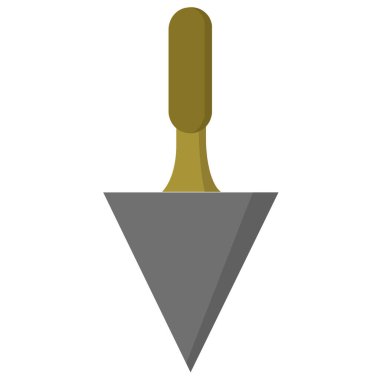 Beyaz arkaplanda mala simgesi