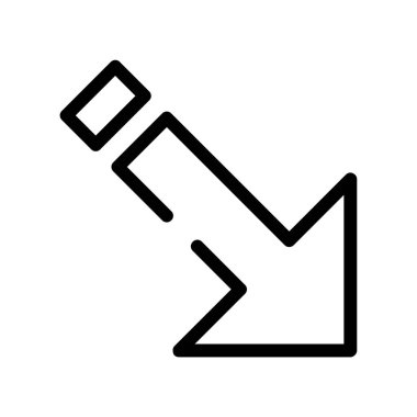 ok ağ simgesinin vektör ilülasyonu 