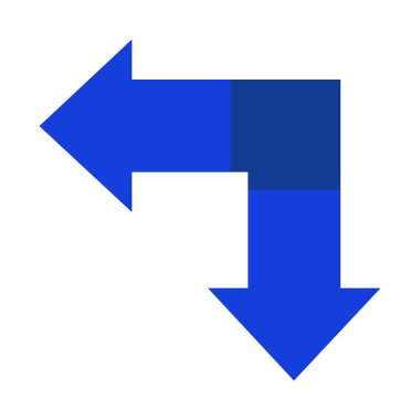 Web ve mobil uygulama tasarımınız, ok logosu konseptiniz için ok simgesi çizim arkaplanı 