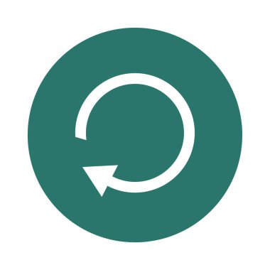 ok düz ikon vektör illüstrasyonu