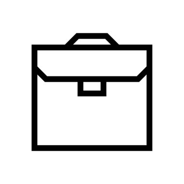 evrak çantası izole edilmiş ikon vektör illüstrasyon tasarımı 