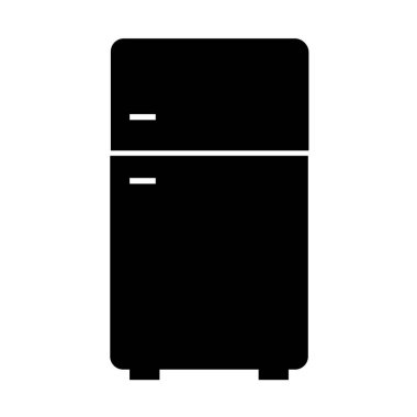 buzdolabı simgesi vektör çizim şablonu 