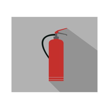 yangın söndürücü ikon vektör illüstrasyonuName