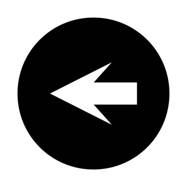 Ok işareti. Web simgesi basit illüstrasyon