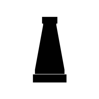 Boru simgesi, vektör illüstrasyonu basit tasarım 