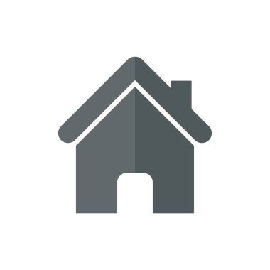 Ev logosu vektör illüstrasyon tasarımı
