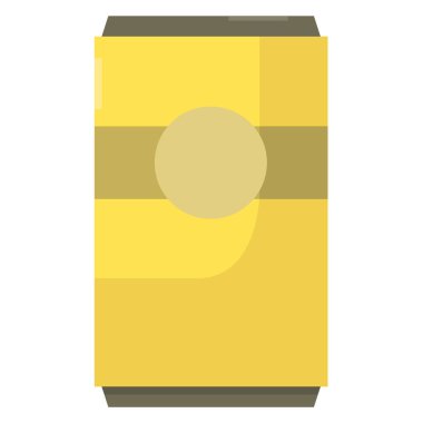 soda kutusu simgesi, vektör illüstrasyonu 