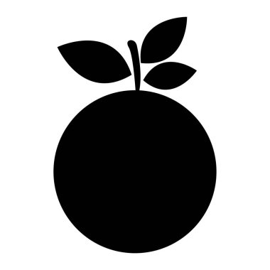 meyve vektörü glifleri düz simge