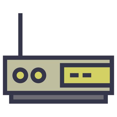 Beyaz arka plan üzerinde yönlendirici simgesi