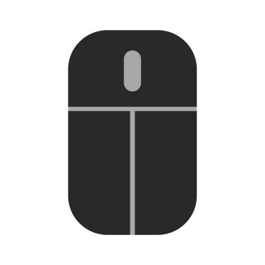 Bilgisayar fare simgesi beyaz arka plan üzerinde