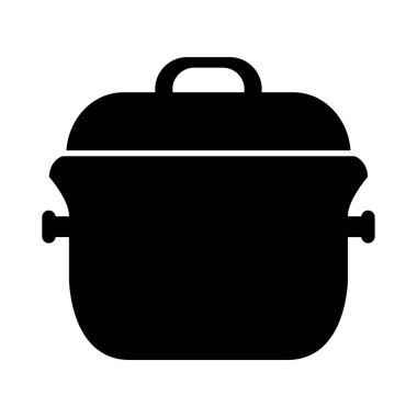 Pan simgesi, vektör illüstrasyonu basit tasarım