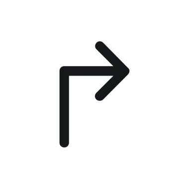 Projeniz için ok vektör simgesi