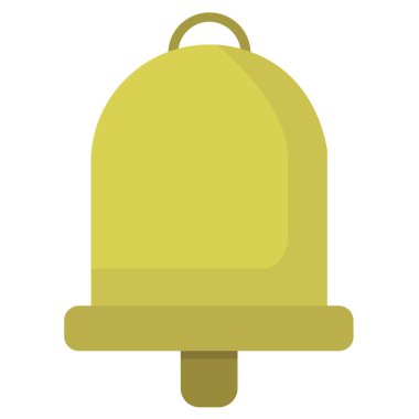 Zil simgesini. Düz tasarım stili