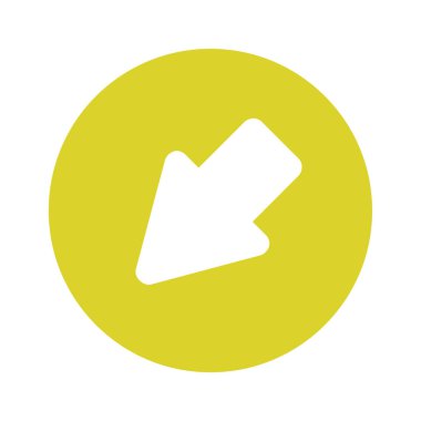 Projeniz için ok vektör simgesi