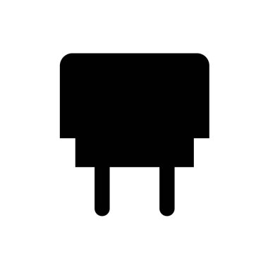 Beyaz arka plan üzerinde izole tak simgesi