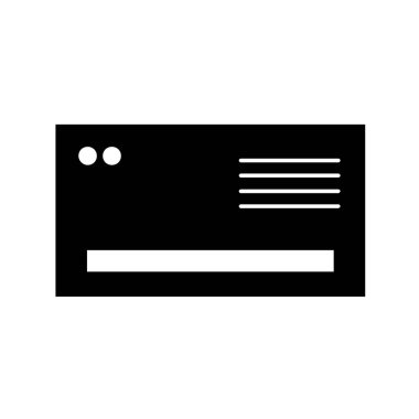 İzole edilmiş beyaz arkaplanda kredi kartı çizimi