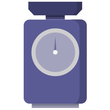 Beyaz arkaplanda mutfak boyutu simgesi