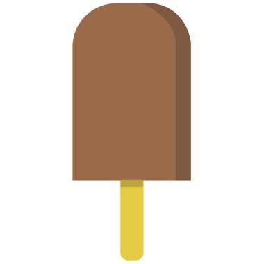 dondurma renkli vektör simgesi 