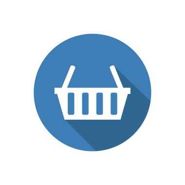 Sepet vektör çizimi olan alışveriş arabası