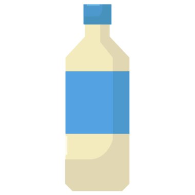 Beyaz arkaplanda izole edilmiş süt kutusu simgesi. 