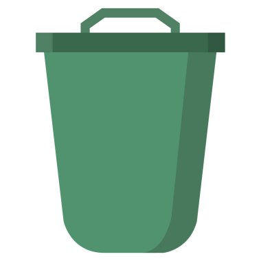 Çöp kutusu simgesi, çöp kutusu simgesi, çöp kutusu simgesi beyaz arkaplanda izole.