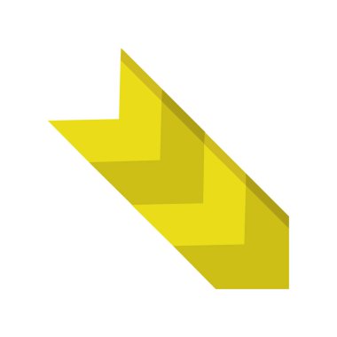 Web ve mobil uygulama tasarımınız için ok simgesi çizimi arkaplanı, ok logosu 