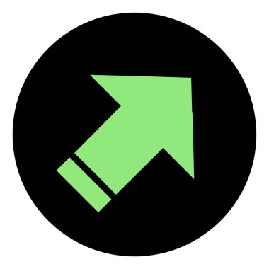 Projeniz için ok vektör simgesi