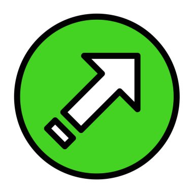 ok ağ simgesinin vektör ilülasyonu 