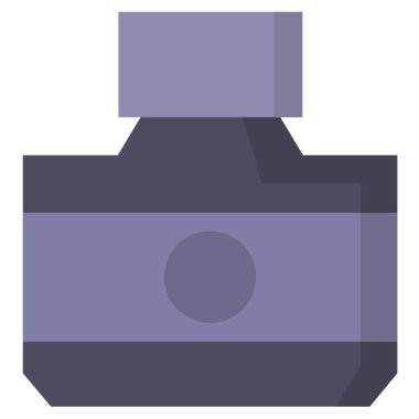 Taslak biçiminde mürekkep şişesi simgesi