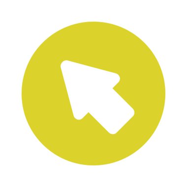 Web ve mobil uygulama tasarımınız için ok simgesi çizimi arkaplanı, ok logosu 