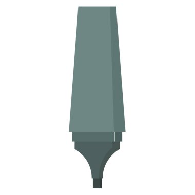 Vurgulama simgesi vektör illüstrasyonu